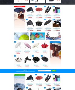 Theme wordpress bán áo mưa