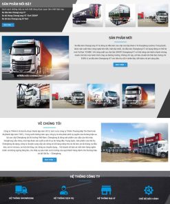 Theme wordpress bán xe oto đầu kéo