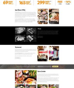 Theme wordpress quán bbq nướng