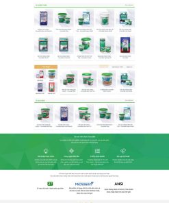 Theme wordpress bán bột sơn