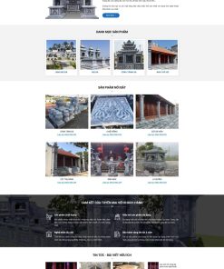 Theme wordpress xưởng đá mỹ nghệ