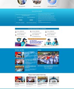 Theme wordpress dịch vụ bảo vệ