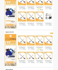 Theme wordpress shop bán dụng cụ nông nghiệp