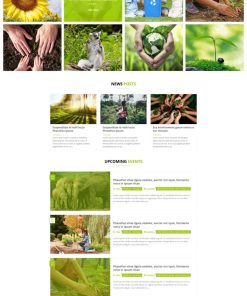 Theme WordPress tin tức về môi trường