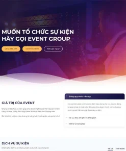 Theme wordpress công ty tổ chức sự kiện 7 sieu đẹp