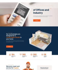 Theme wordpress điện lạnh đẹp