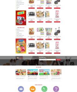 Theme WordPress bán đồ thú cưng