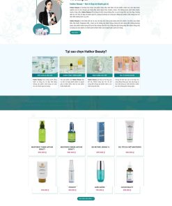 Theme wordpress bán mỹ phẩm 02