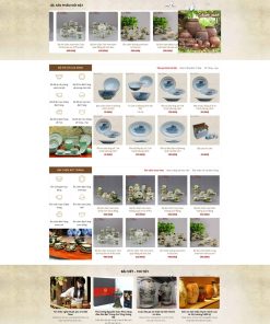 Theme wordpress gốm sứ
