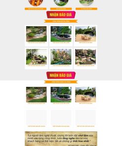 Theme wordpress hồ cá koi