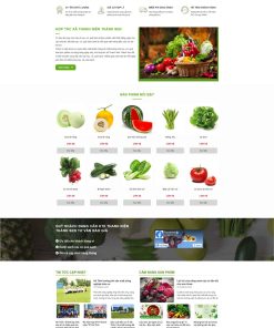 Theme wordpress hợp tác xã nông nghiệp