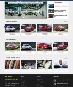 Theme wordpress bán oto hyundai 2