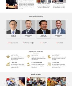 Theme wordpress luật sư 4