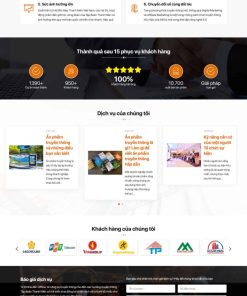 Theme wordpress công ty truyền thông media