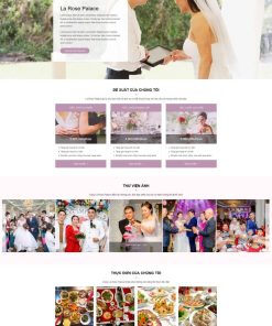 Theme wordpress nhà hàng tiệc cưới