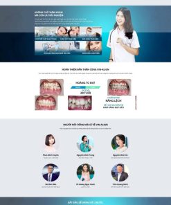 Theme wordpress phòng khám nha khoa 1