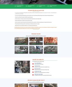 Theme wordpress công ty phế liệu