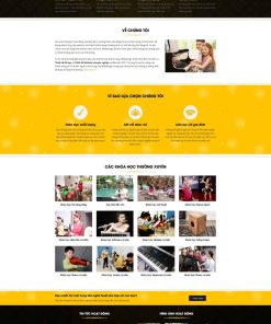 Theme wordpress shop piano