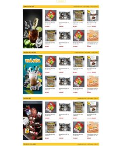 Theme wordpress shop nguyên liệu