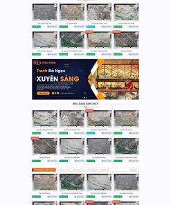 Theme wordpress xưởng đá