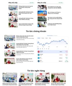 Theme wordpress tài chính