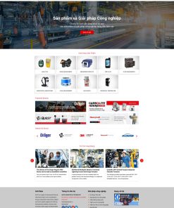 Theme wordpress công ty thiết bị công nghiệp