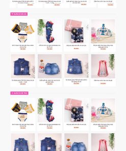 Theme wordpress thời trang trẻ em