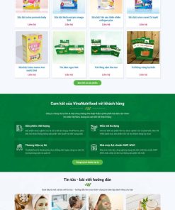 Theme wordpress bán hàng thực phẩm chức năng 15