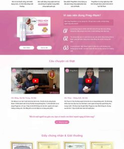 Theme wordpress bán hàng thực phẩm chức năng 2