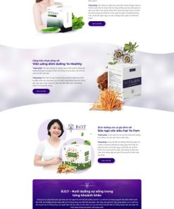 Theme wordpress thực phẩm chức năng 6