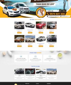 Theme WordPress Cho Thuê Xe giá rẻ chuẩn seo