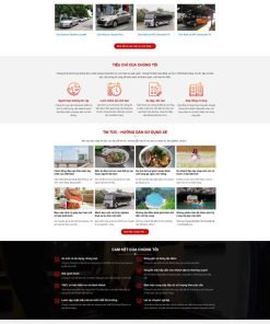 Theme wordpress dịch vụ thuê xe ô tô – thuê xe 4