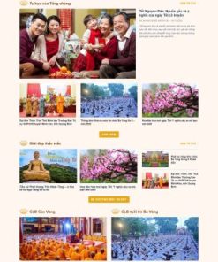 Theme wordpress chùa
