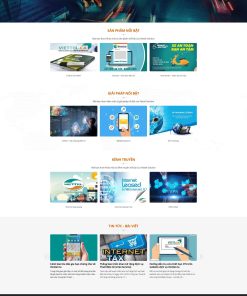 Theme wordpress viển thông viettel