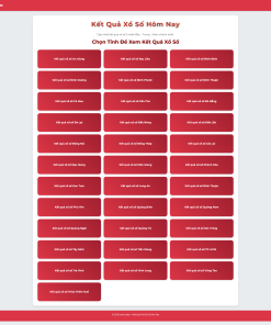 Source code PHP xem kết quả sổ xố Miền Nam tự động siêu nhẹ chuẩn SEO