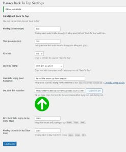 Plugin back to top Wordpress